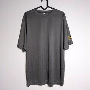 Peak Season United Postal Service T Shirt Gray Mens Medium Performance UPS